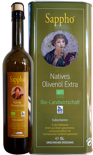 Sappho Bio-Olivenöl